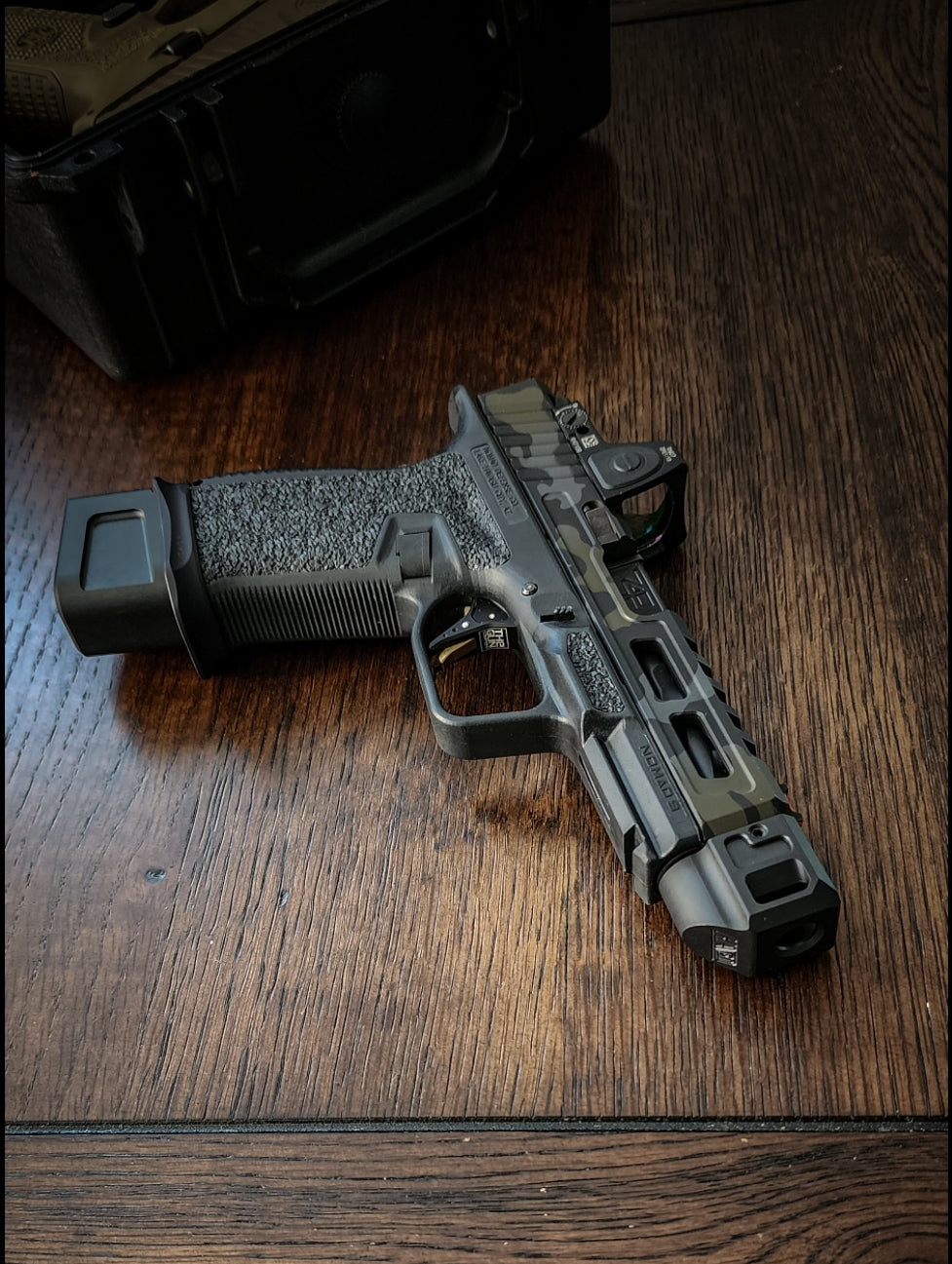 Glock 19 +5 Magazine Extension  Cross Armory Pistol Accessories