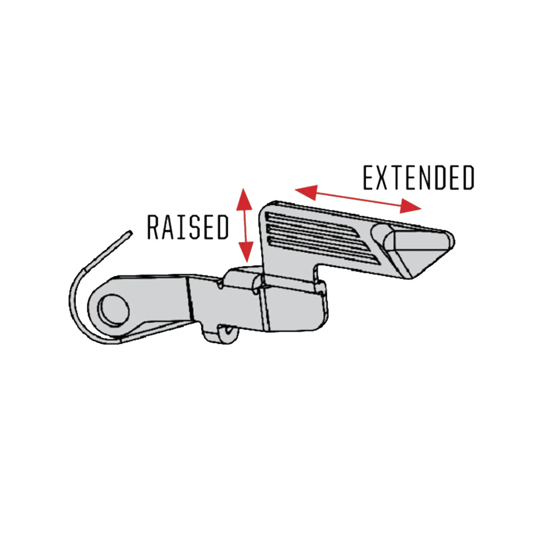 KAGWERKS EXTENDED & RAISED SLIDE RELEASE FOR GLOCK