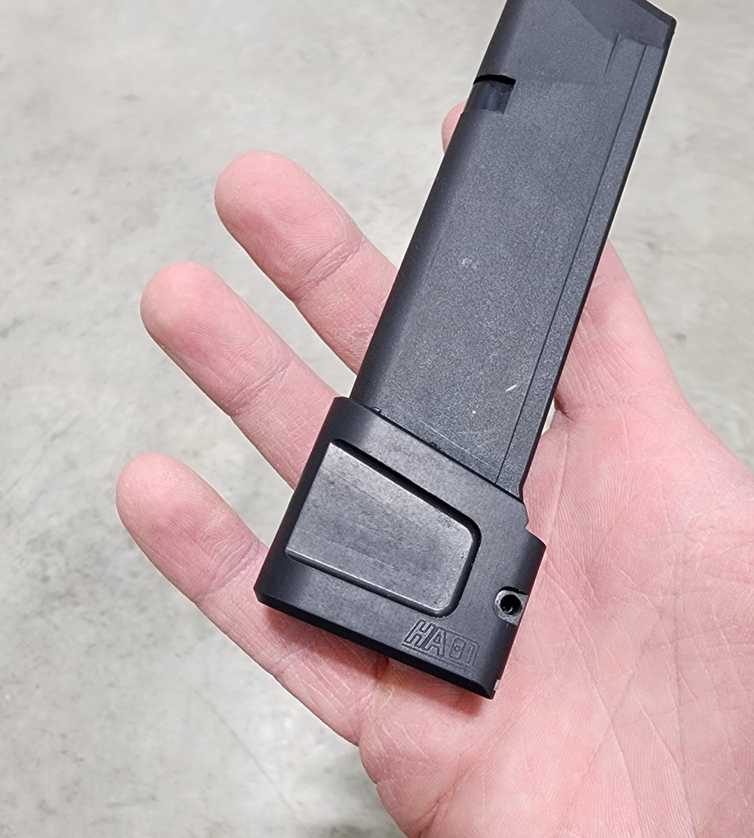 +2/+5 Mag Extension for Glock 19 - Herrington Arms 